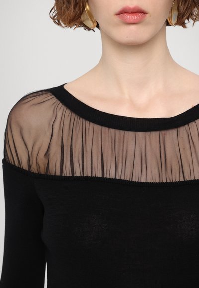 The Kooples ROBE - Shift dress - black