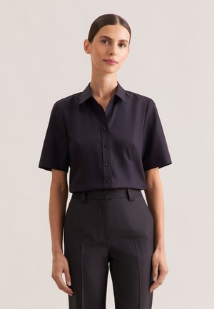 BUSINESS REGULAR FIT - Hemdbluse - black