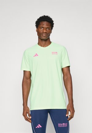 adidas Performance BER25 TEE - Sports T-shirt - semi green spark