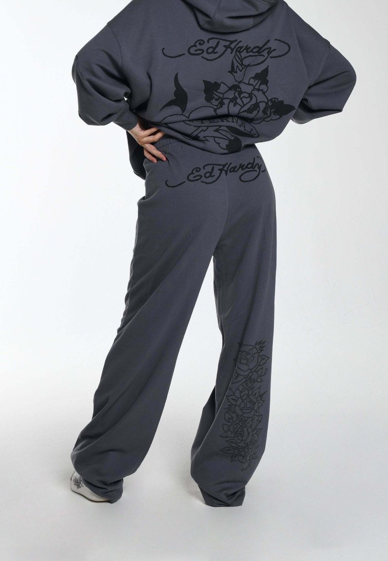 Ed Hardy LOVE ETERNAL - Trainingsbroek - grey