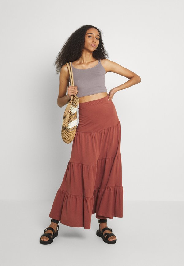 ONLMAY LIFE - Maxi skirt - arabian spice4