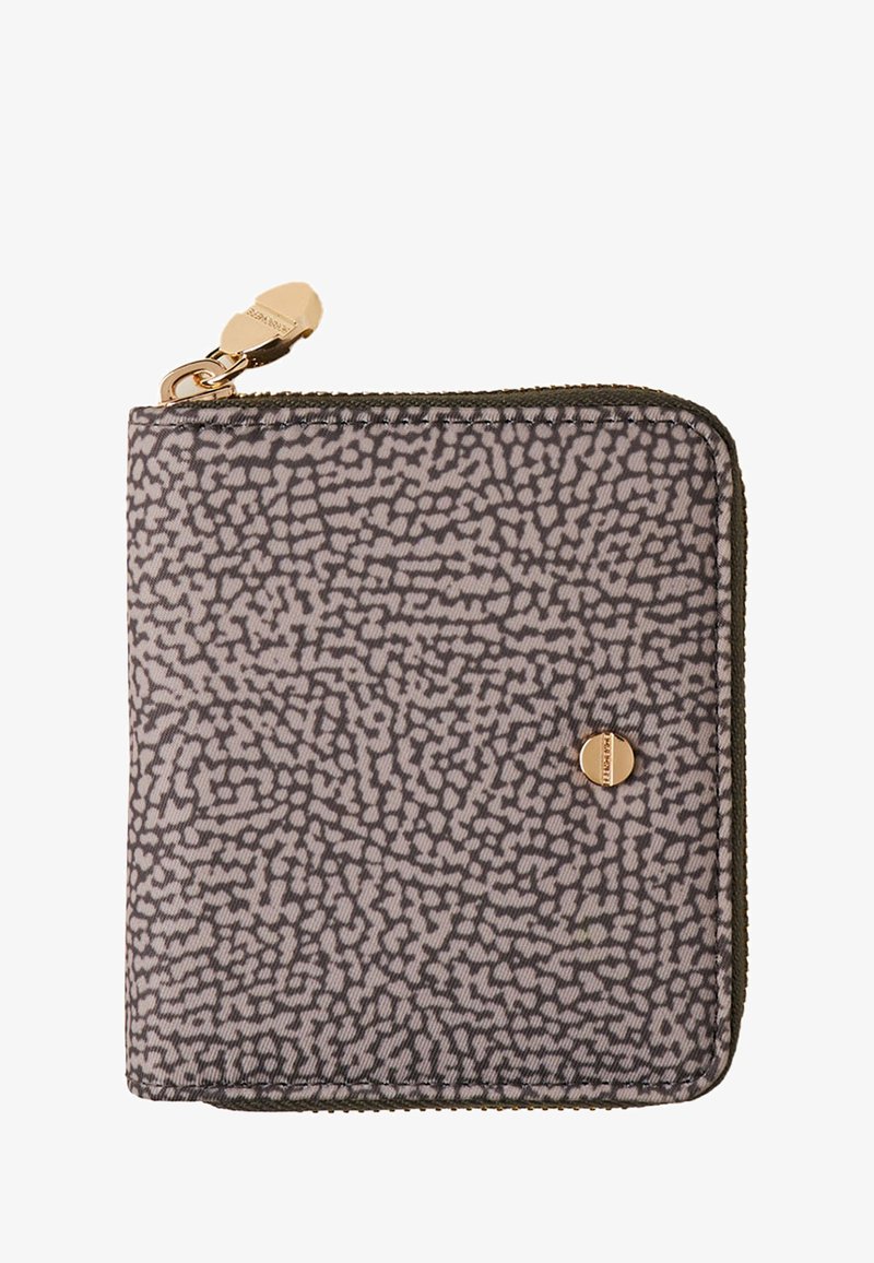Borbonese CLASSICA MEDIUM - ZIPAROUND - Geldbörse - clay grey