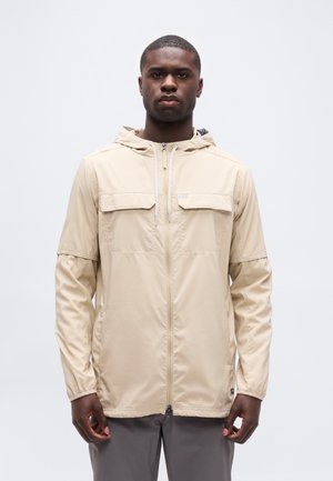 SKIEN VALLEY™ HOODED - Szabadtéri dzseki - ancient fossil/shark