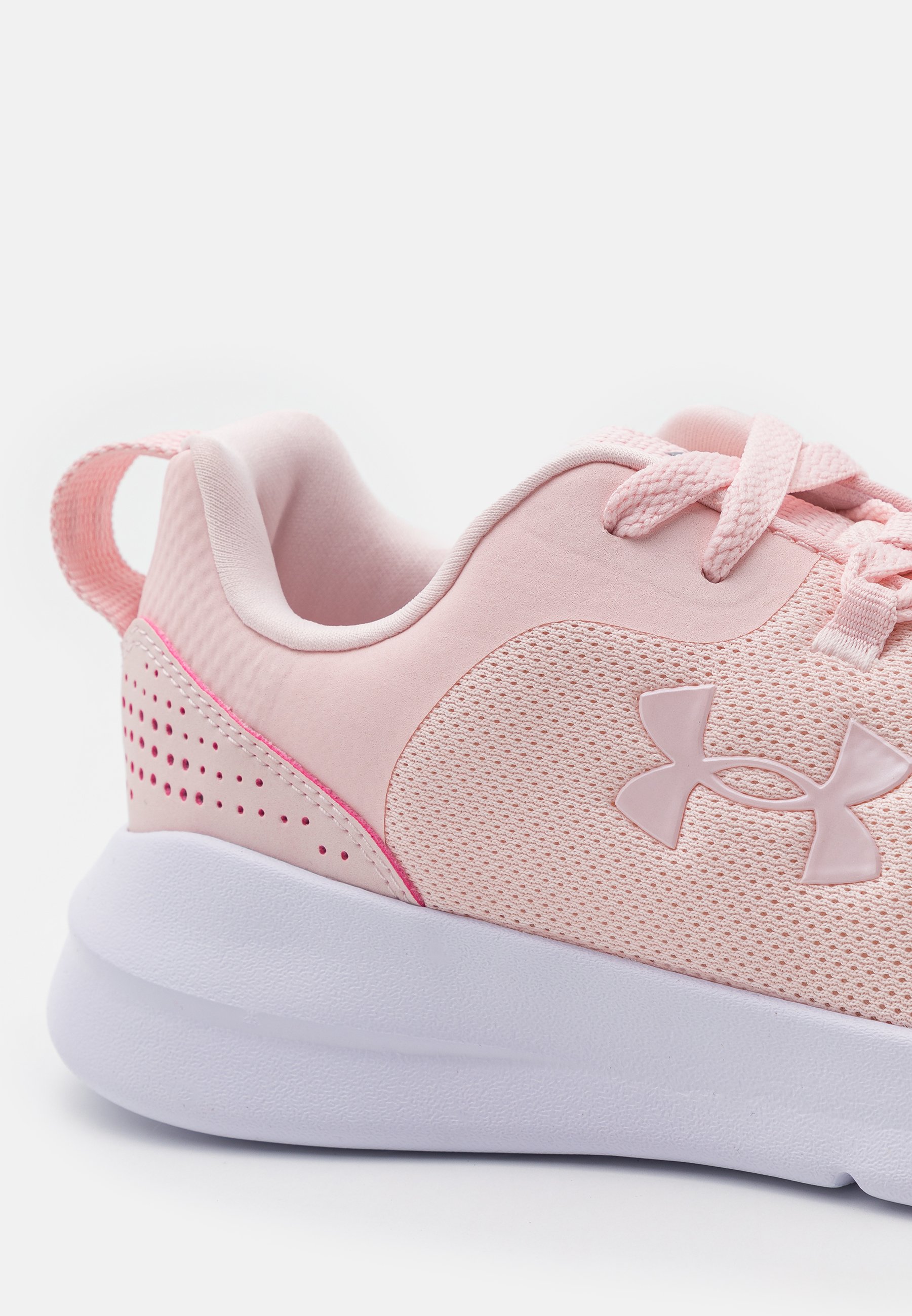 bright pink under armour shoes