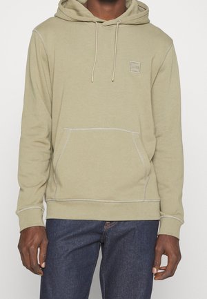 Felpa con cappuccio - green