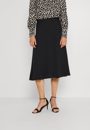 Falda acampanada - black