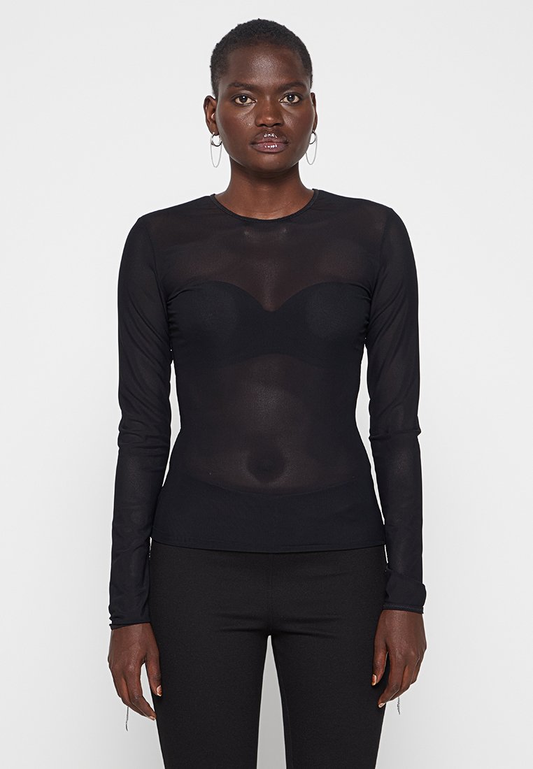 MM6 Maison Margiela Longsleeve zwart MM6 Maison Margiela Longsleeve zwart