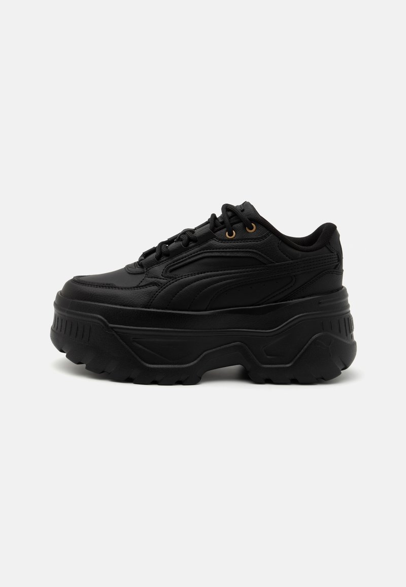 Puma KARMEN X-TRA - Sneaker low - puma black-puma black-puma gold