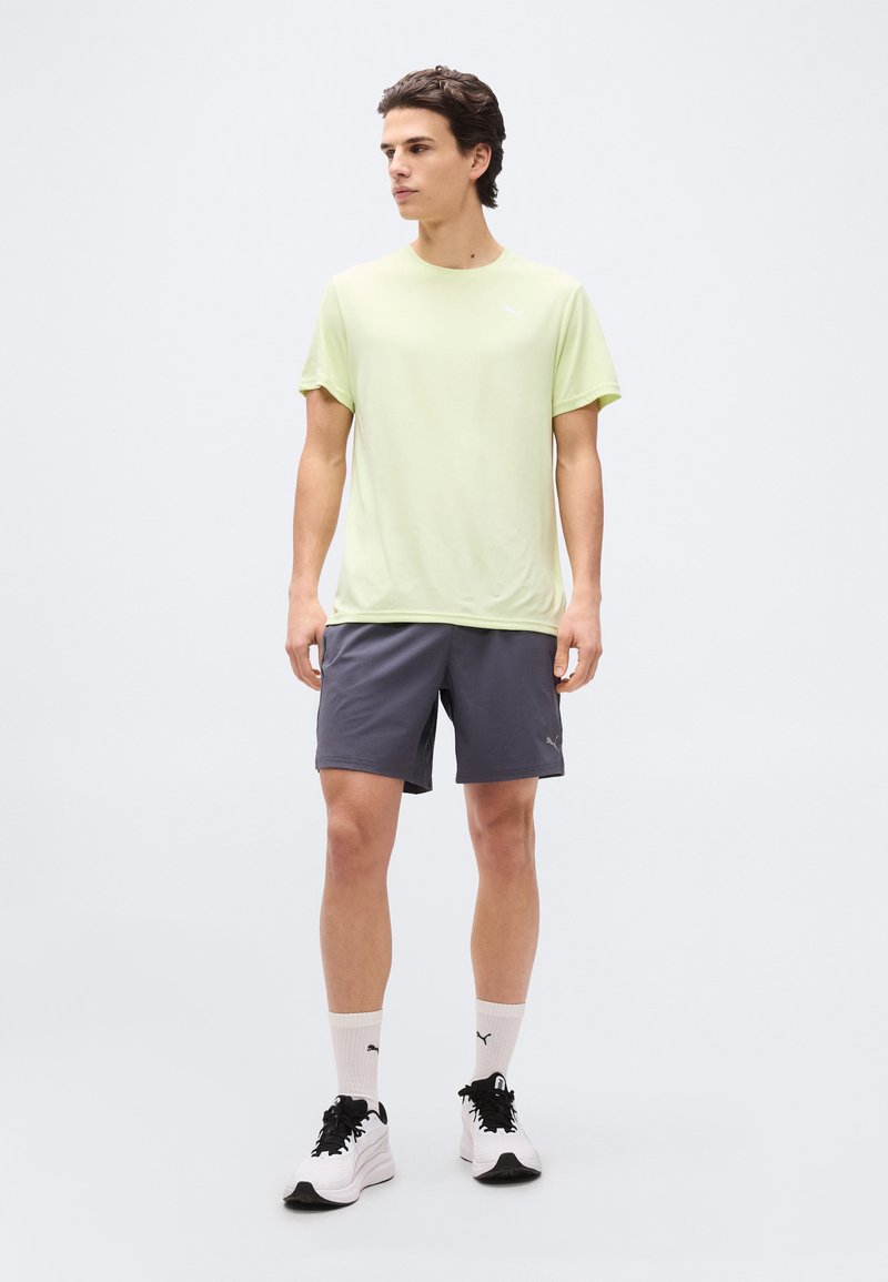 Puma M PWRTRAIN MIX - Sportovní kraťasy - galactic gray