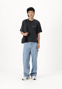 Abercrombie & Fitch VINTAGE LOGO  - T-shirt - bas - casual black acid wash