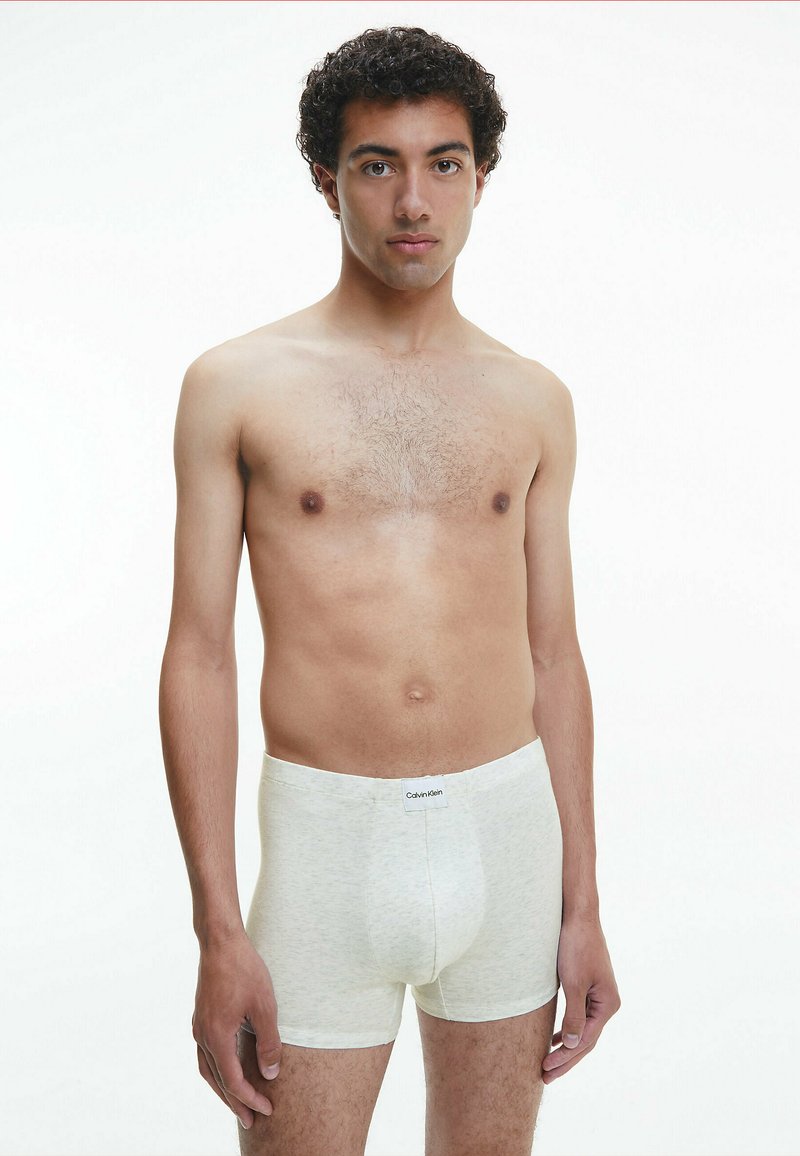 Calvin Klein Underwear 3 PACK TRUNKS - Boksershorts - grey heather/black/snow heather