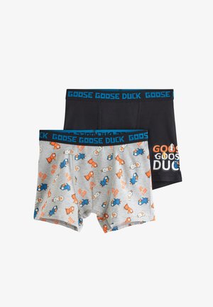 Lindex, LINDEX 2-PACK GOOSE GOOSE DUCK BOXER SHORTS LINDEX - Boxer aderenti lunghi - black