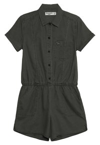 Abercrombie & Fitch AIR CHASE MILITARY ROMPER - Jumpsuit - olive