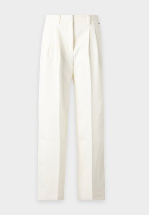 Calvin Klein, EFFORTLESS WIDE LEG - Pantalon classique - marshmallow