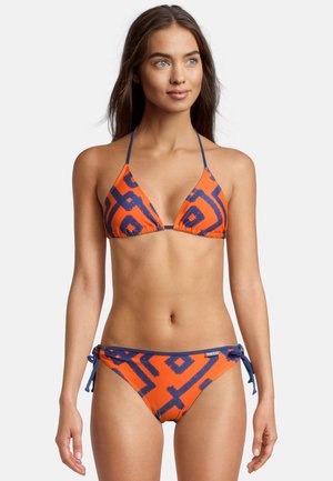 INKA GRAPHIC SET - Bikini - blau orange