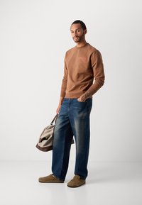 Scotch & Soda LEFT CHEST LOGO - Sweatshirt - soft silt
