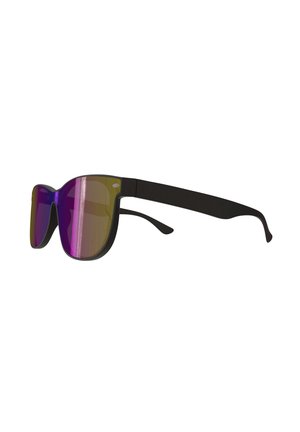 BEZLIT, POLARISIERTE DESIGNER SONNENBRILLE UNISEX - Sunglasses - schwarz grau verspiegel