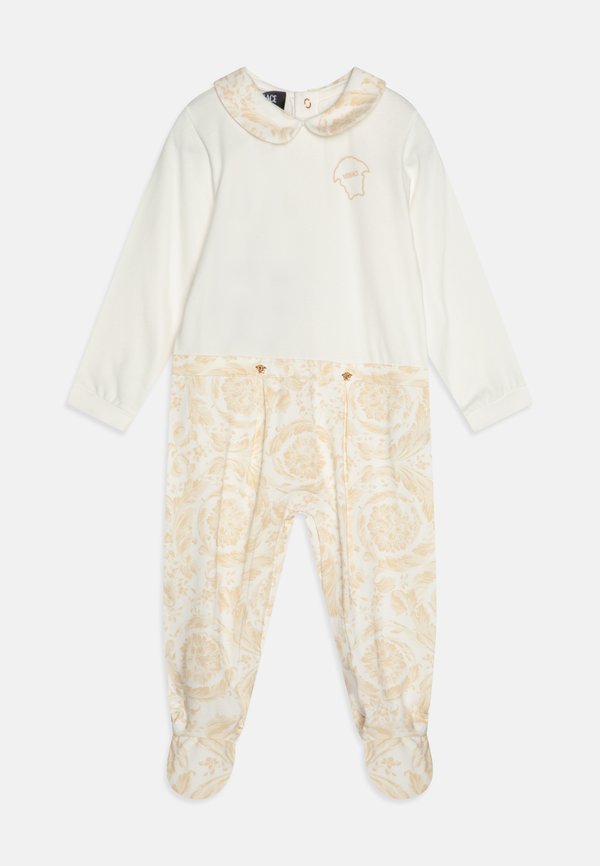 BODYSUIT WITH FEET BAROCCO KIDS MEDUSA PRINT UNISEX - Sleep suit