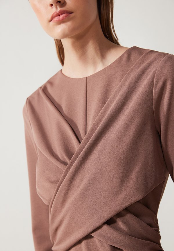 Shift dress - taupe3