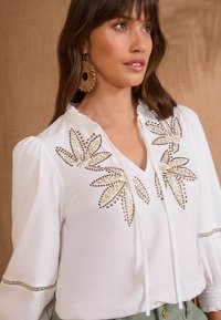 Love & Roses 3/4 SLEEVE  - Camicetta - white