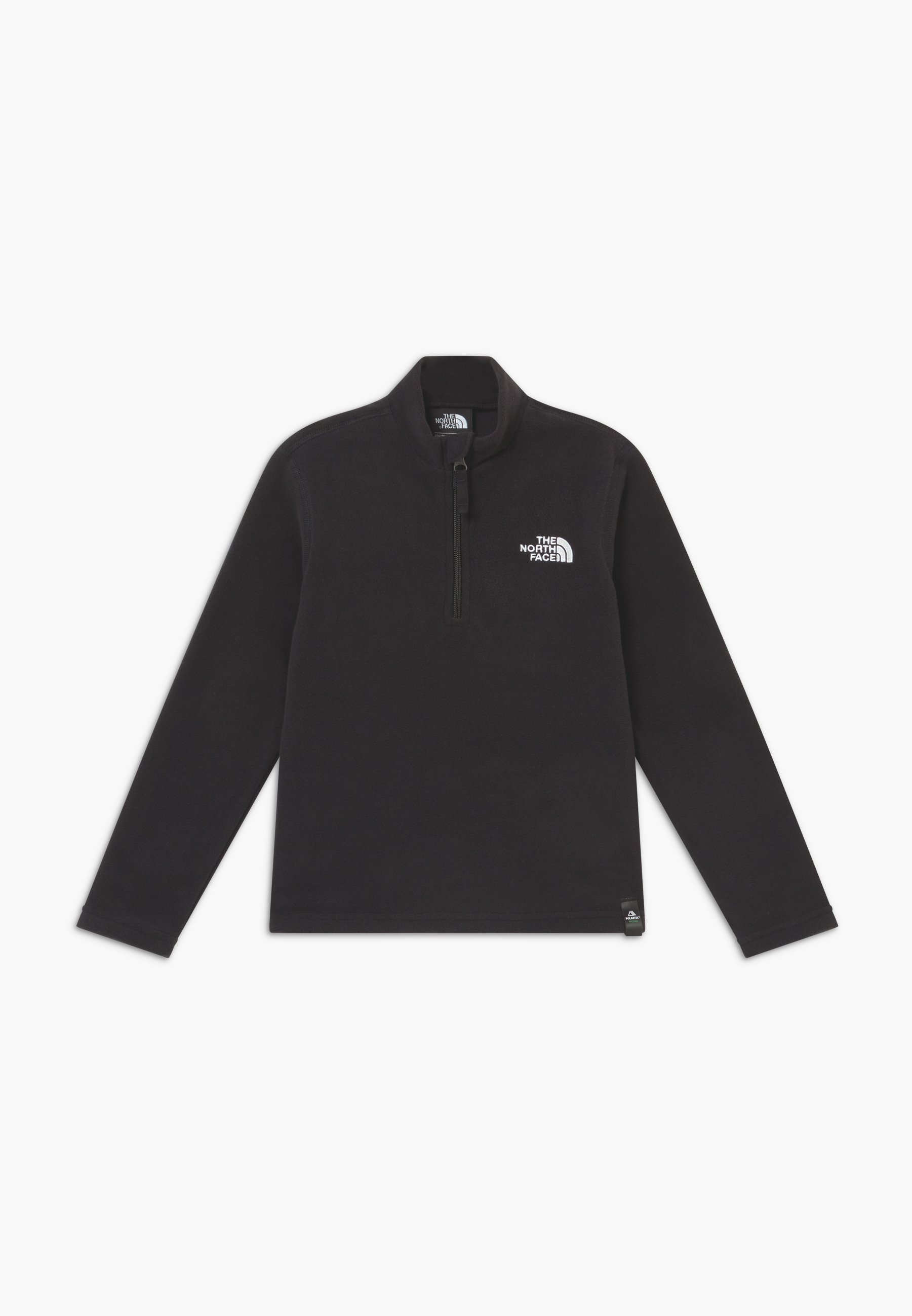 The North Face YOUTH GLACIER 14 ZIP Fleecegenser black The North Face 14 Zip Sweater | Svart | Crewnecks