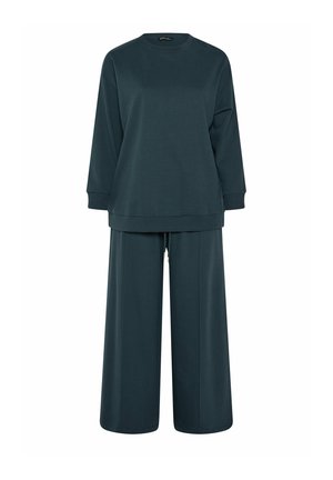 Yours Clothing, PLUS SIZE TROUSER CO-ORDS - Sweater - navy