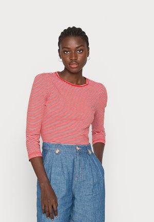 T LSLV SLUB STR - Camiseta de manga larga - orange red