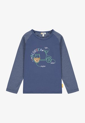 HIG FIVE MIR VESPA BESTICKUNG - Long sleeved top - deep cobalt