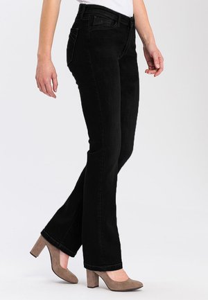 LAUREN - Jeans Bootcut - schwarz