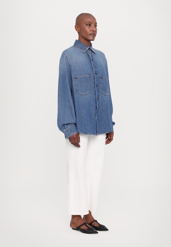 ESSENTIAL SHIRT - Denim jacket - marlin4