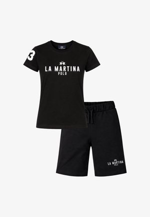 La Martina, SET - Pantaloni sportivi - black