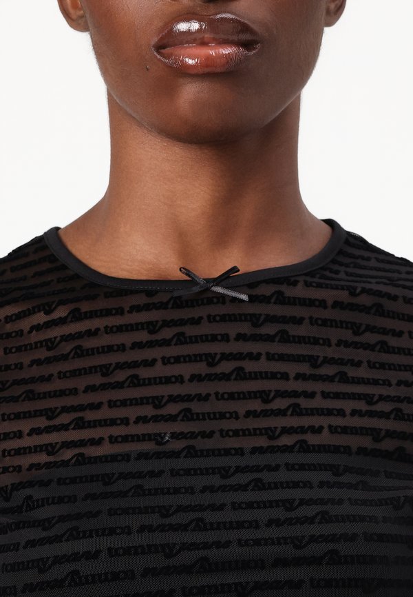 SLIM SCRIPT - Print T-shirt3