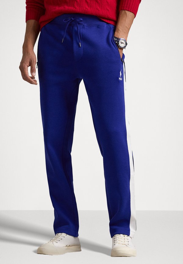 DOUBLE-KNIT TRACK PANT - Tracksuit bottoms - heritage royal multi