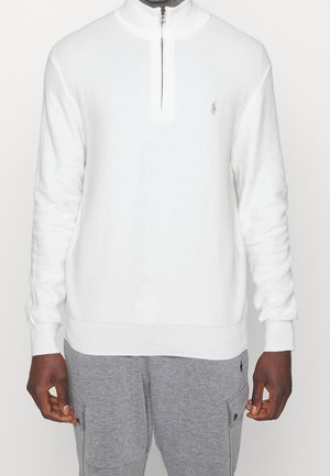 Stickad tröja - off-white