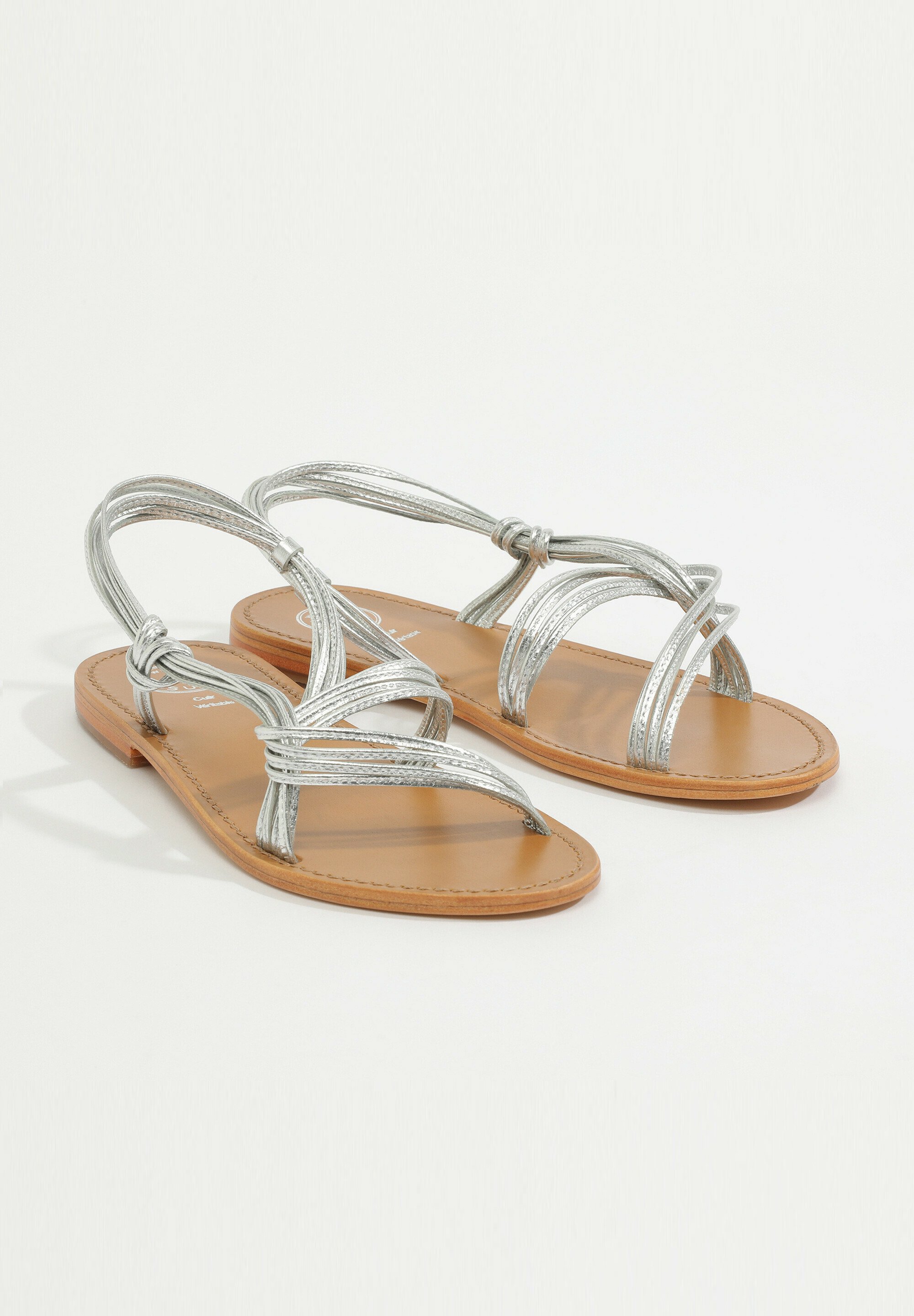 White Sun NAUSSICA - Sandali - silver/argentato - Zalando.it