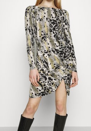 Jersey dress - multi-coloured