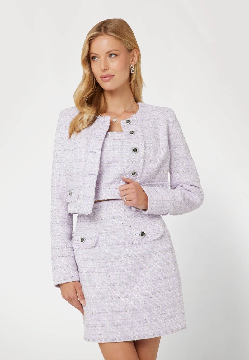 Guess CROP - Žakete - lila