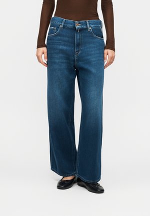 Replay CARY - Wide leg - darkblue