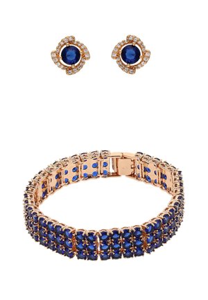 SET - Øreringe - rose gold-coloured navy