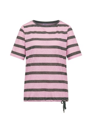 Cecil, T-SHIRT IN AUSBRENNER-OPTIK - T-shirt imprimé - raw khaki