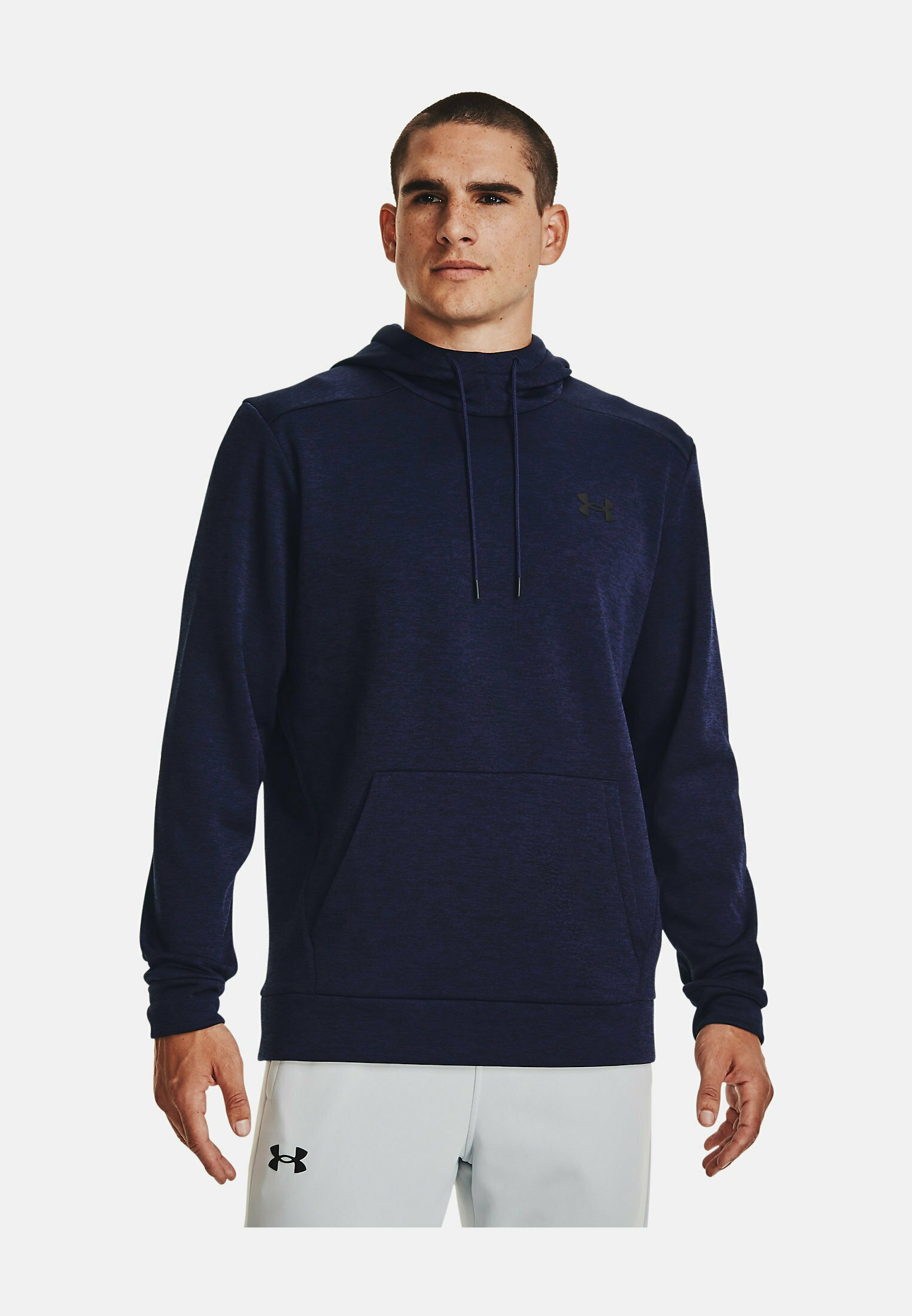 Youth Under Armour Navy Cal Bears Logo Pullover Hoodie