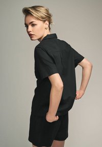 THE SET 2 PACK BUTTON THROUGH - REGULAR FIT - Pyžamová súprava - black white