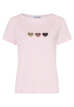 SÜSSES HERZCHEN-KURZARM - T-shirt print - sorbet rose