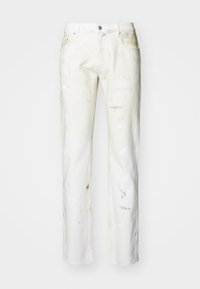 Straight leg jeans - ecru