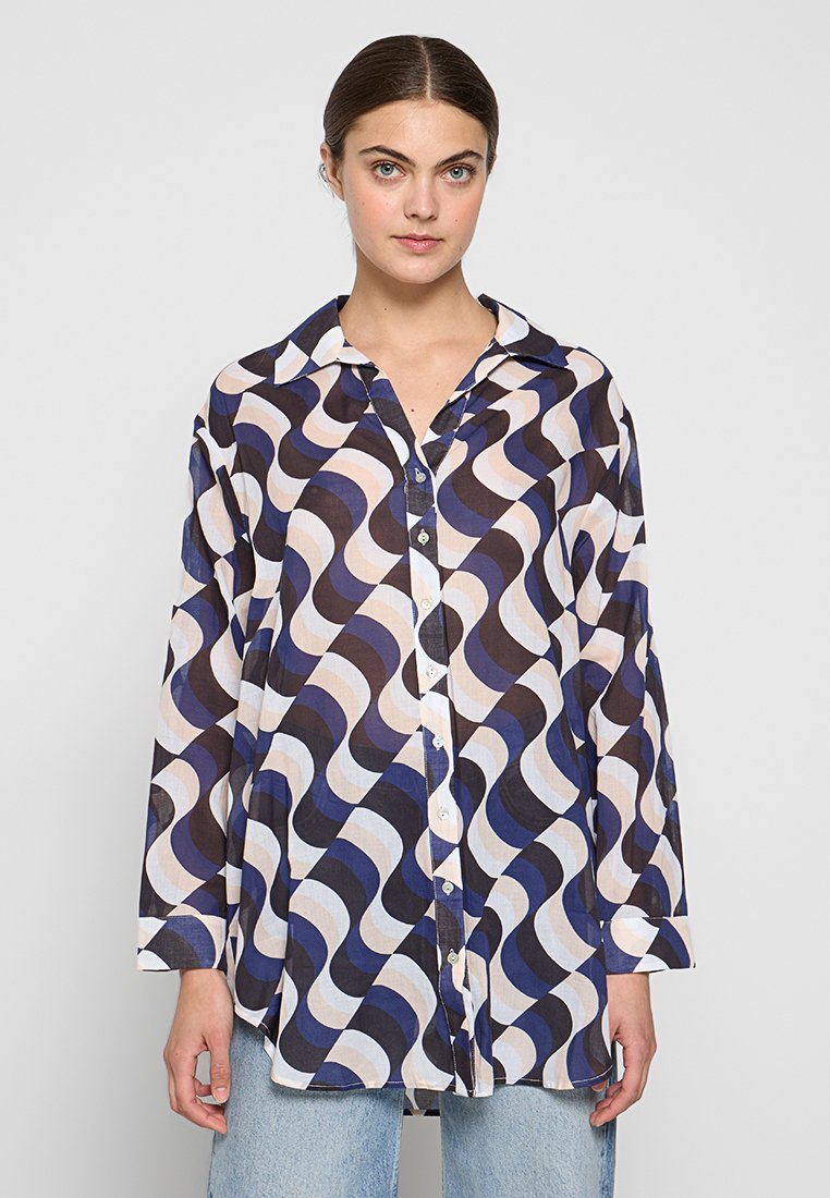 Seafolly Overhemdblouse meerkleurig