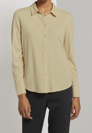 Button-down blouse - sand