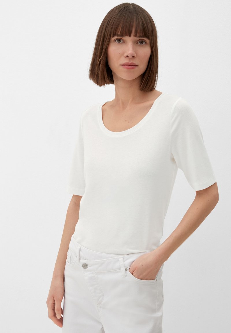 s.Oliver T-shirt print - ecru