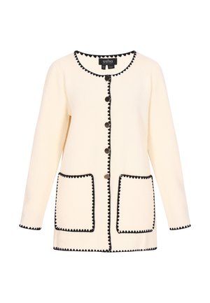 usha, Strickjacke - offwhite black