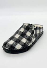 Birkenstock Clogs - plaid_white