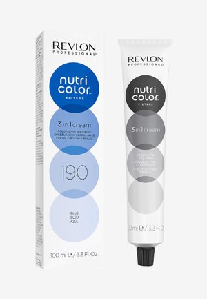 Revlon Professional NUTRI COLOR™ FILTERS 3 IN 1 CREAM COLOR CARE AND SHINE SEMI PERMANENT - Conditioner - 190 blue